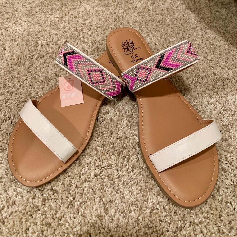 🎀NWT GC Peggy Women’s Slide Sandals👠